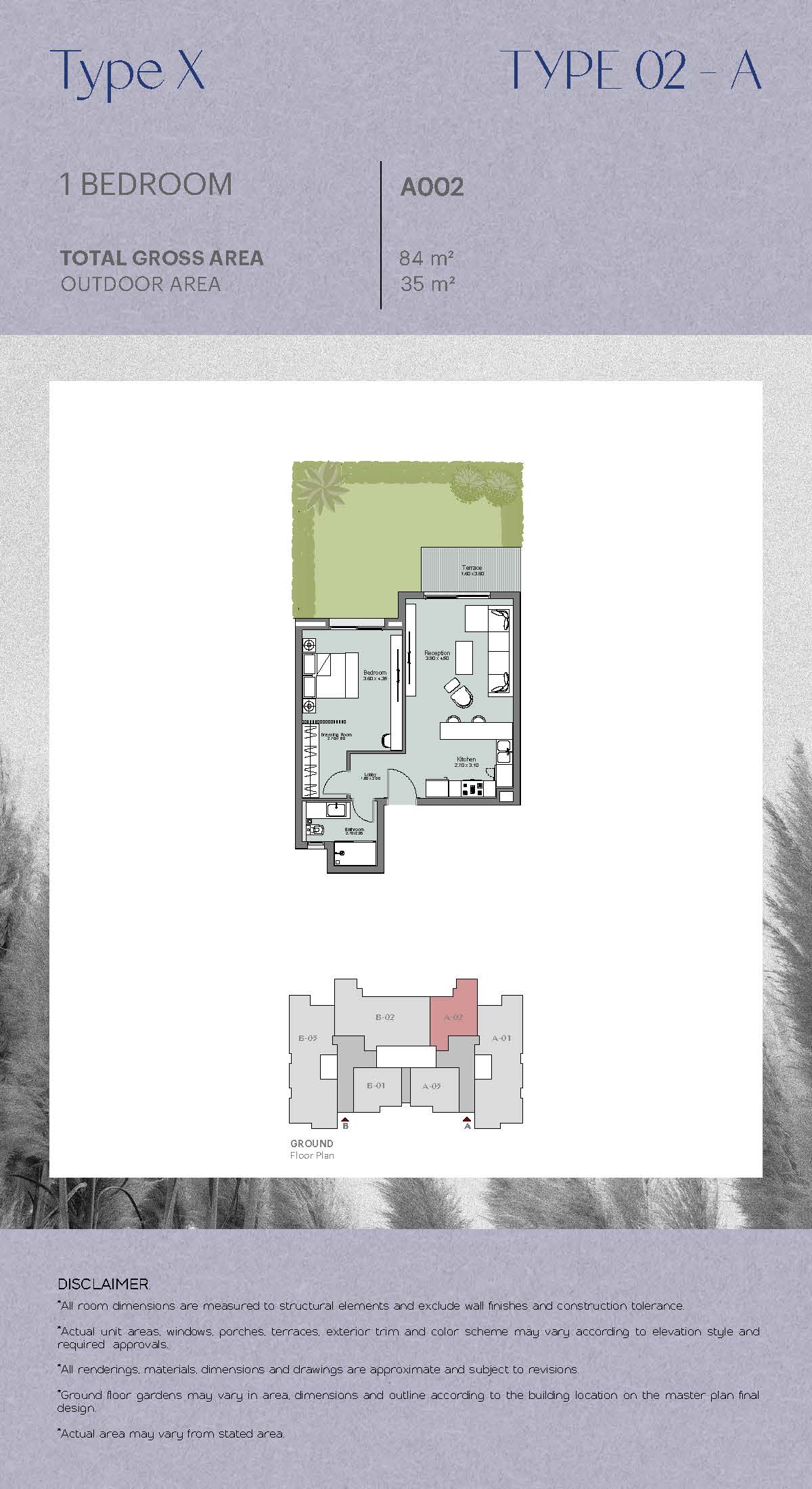 Floor plan for apartment at Ashgar City