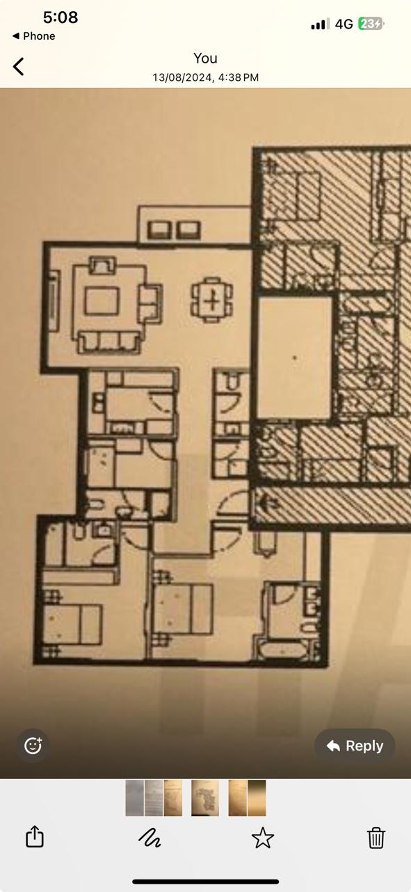 Floor plan for apartment at HAPTown