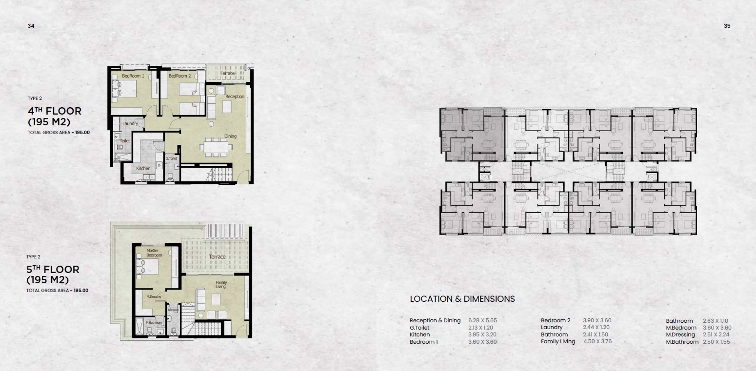 Floor plan for duplex at Azad Views