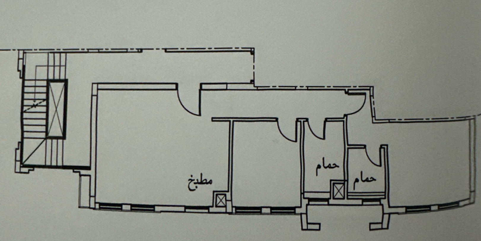 Floor plan for penthouse at Gaia