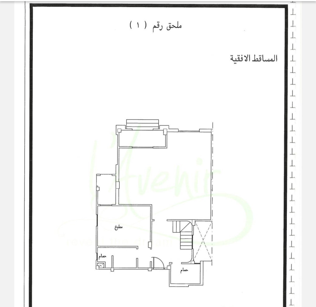 Floor plan for duplex at L’Avenir