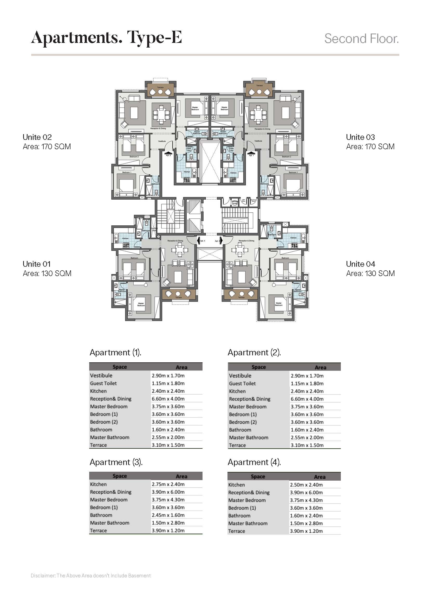 Floor plan for apartment at Ever New Cairo
