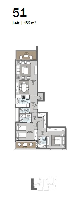 Floor plan for apartment at Ever