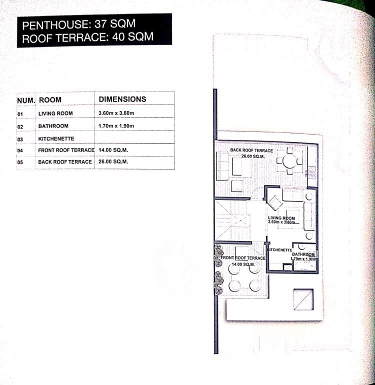 Floor plan for  at Il Bosco New Capital