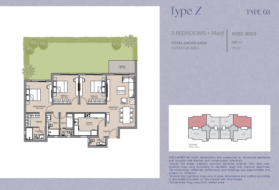 Floor plan for apartment at Ashgar City