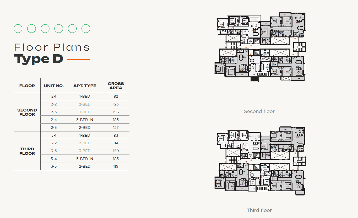 Floor plan for apartment at O West Orascom