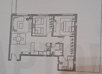 Floor plan for apartment at Haptown Park 226