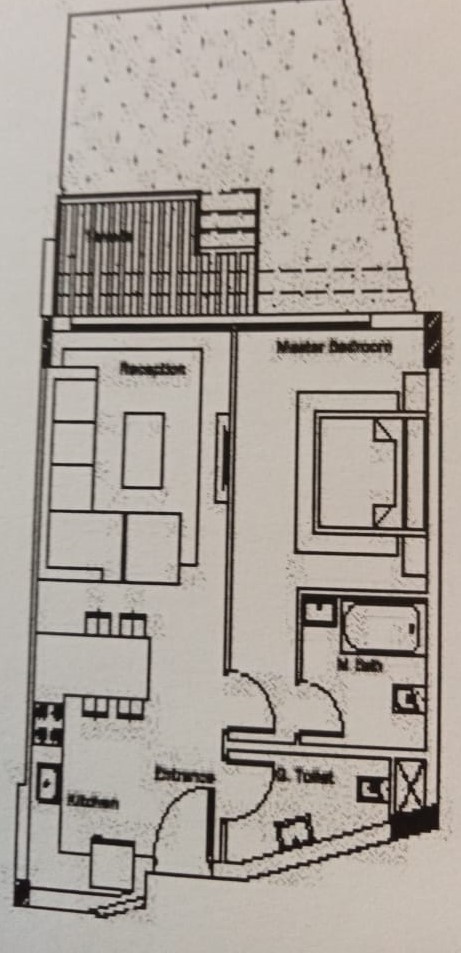 Floor plan for apartment at Leaves
