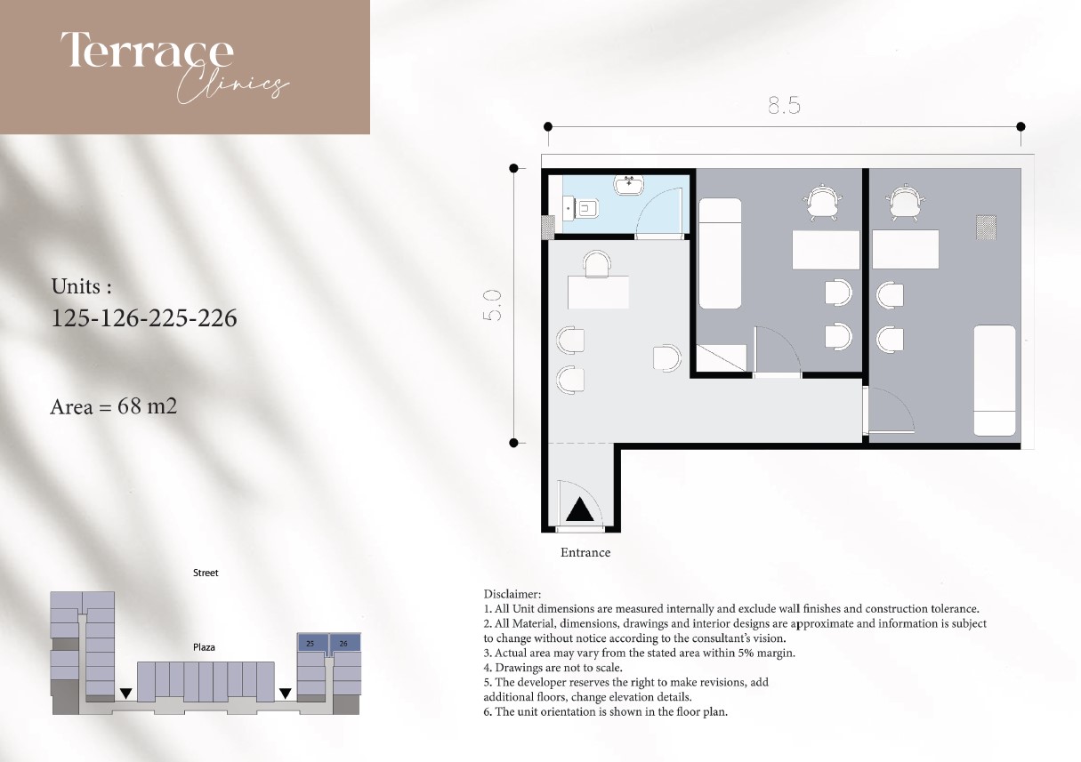 Floor plan for  at Terrace
