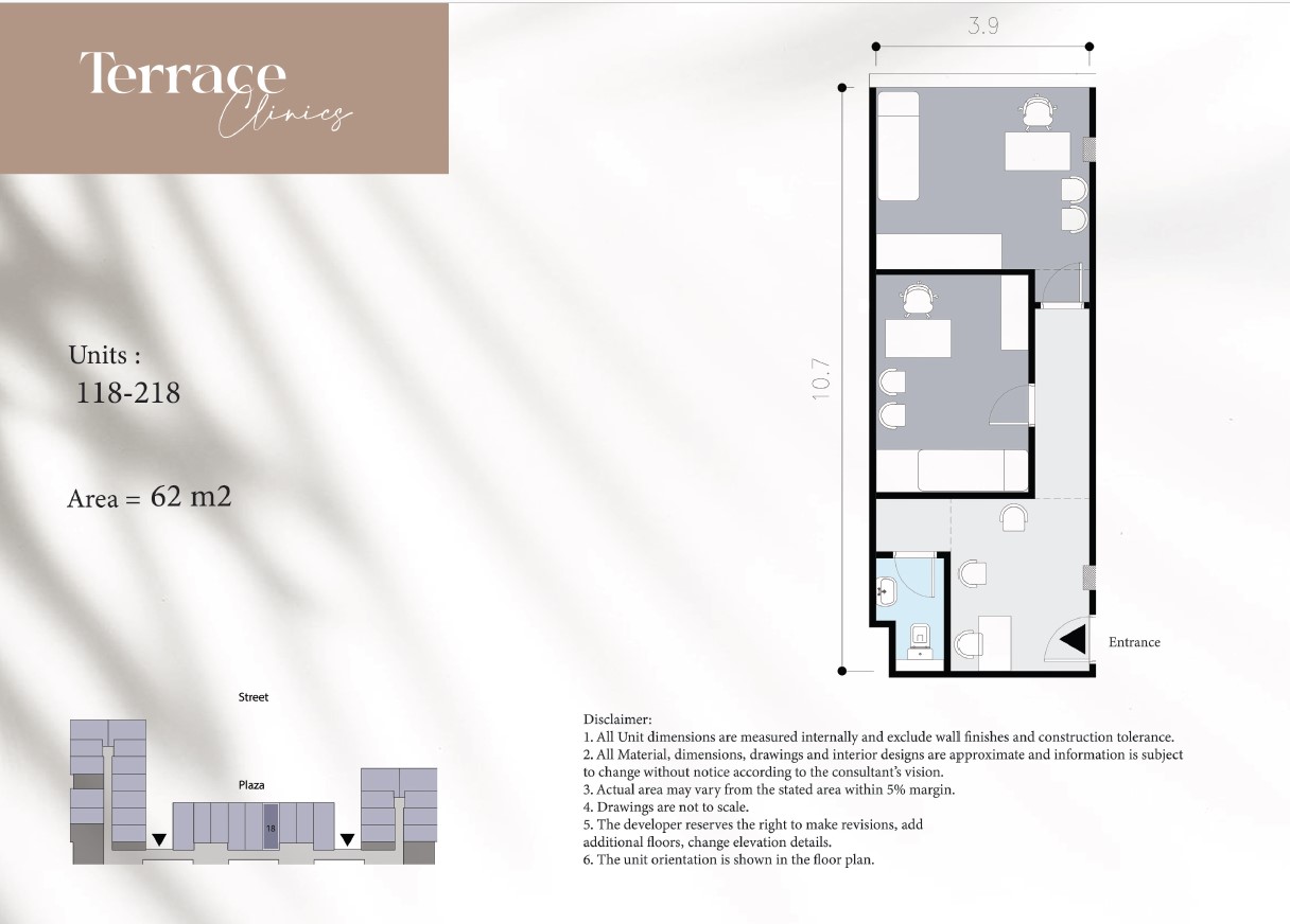 Floor plan for  at Terrace