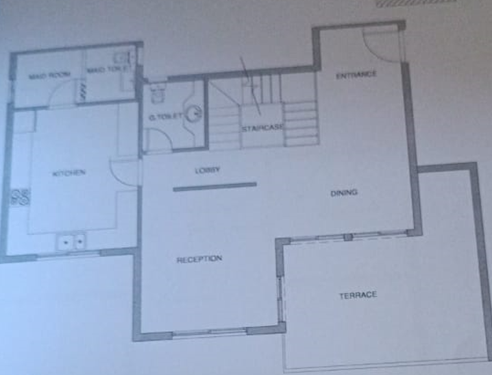 Floor plan for duplex at Aliva Mountain View Mostakbal City