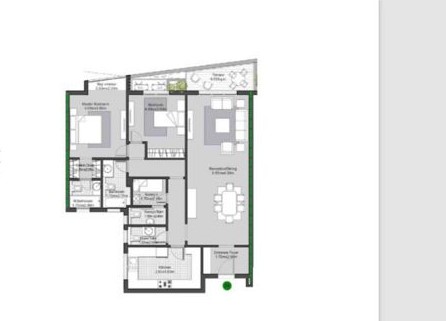 Floor plan for apartment at V Residences By Villette