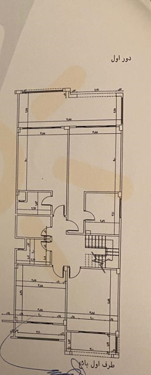 Floor plan for  at La Vista 3