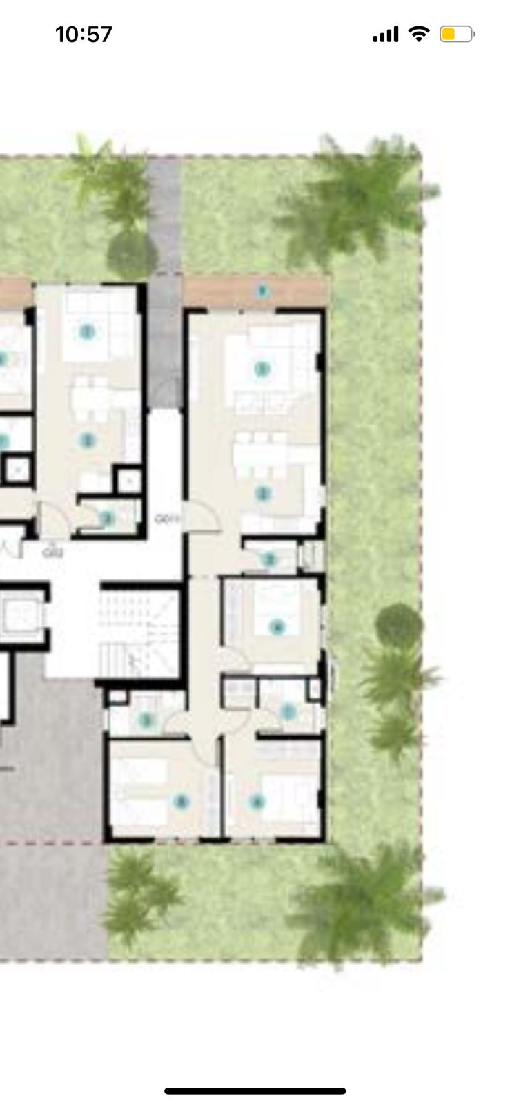Floor plan for chalet at Azha North Coast