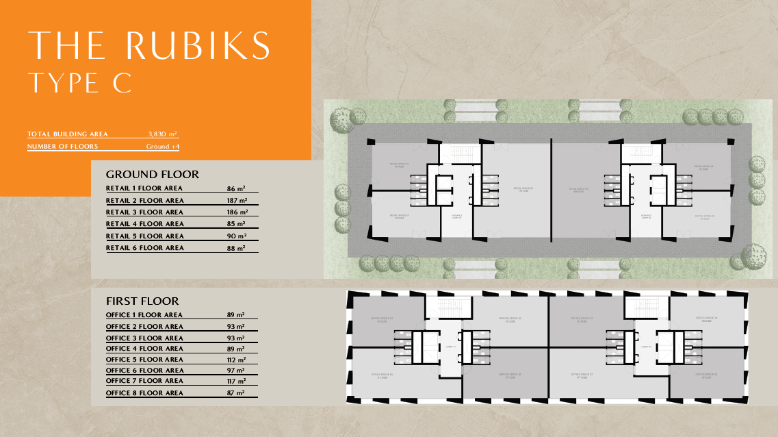 Floor plan for  at O West Orascom