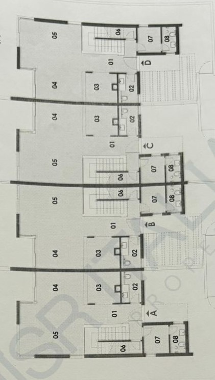 Floor plan for townhouse at Solare