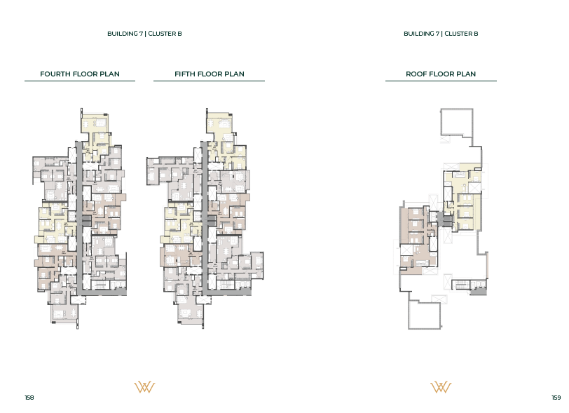 Floor plan for apartment at The View Waterway