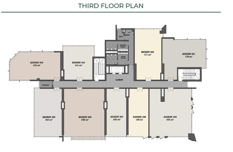 Floor plan for  at The View Waterway