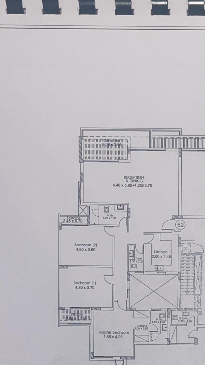 Floor plan for apartment at Capital Gardens