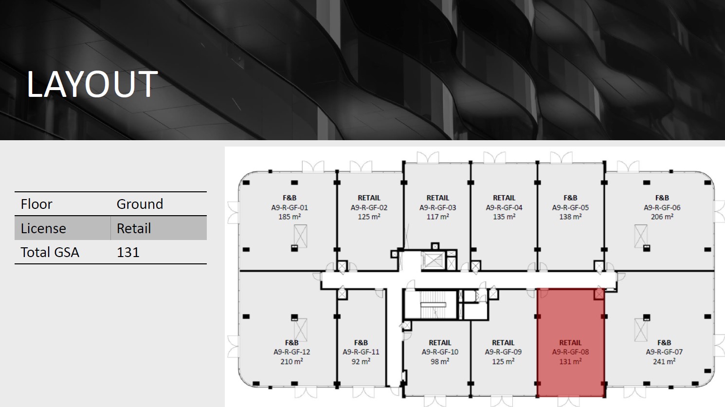 Floor plan for  at Golden Gate