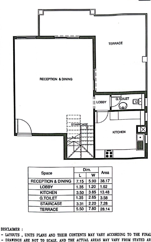 Floor plan for duplex at Aliva Mountain View Mostakbal City