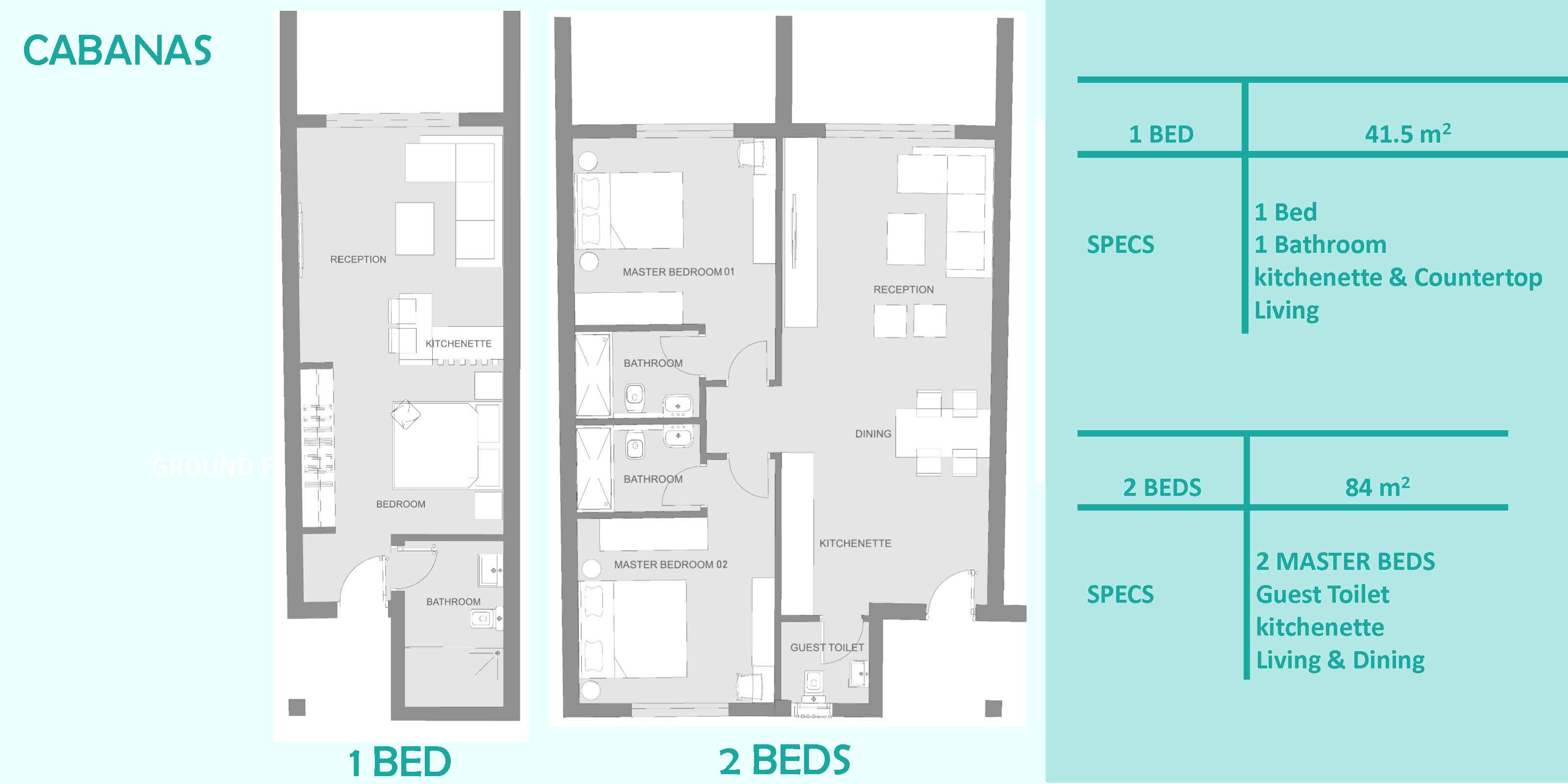 Floor plan for  at Hacienda Waters