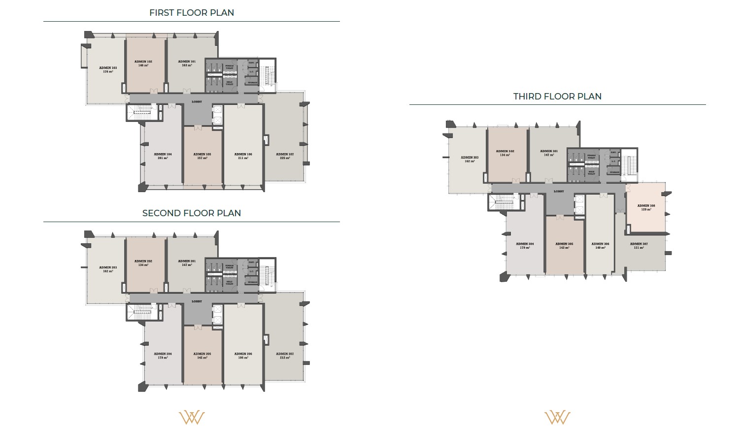 Floor plan for  at The View Waterway