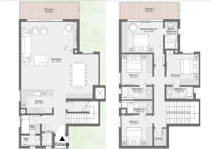 Floor plan for  at D-Bay
