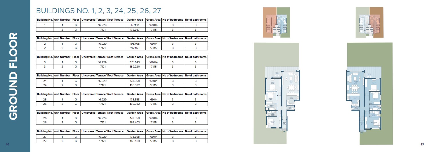 Floor plan for chalet at Mazarine Ria