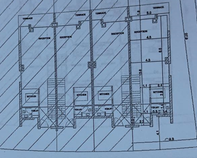 Floor plan for townhouse at Azha