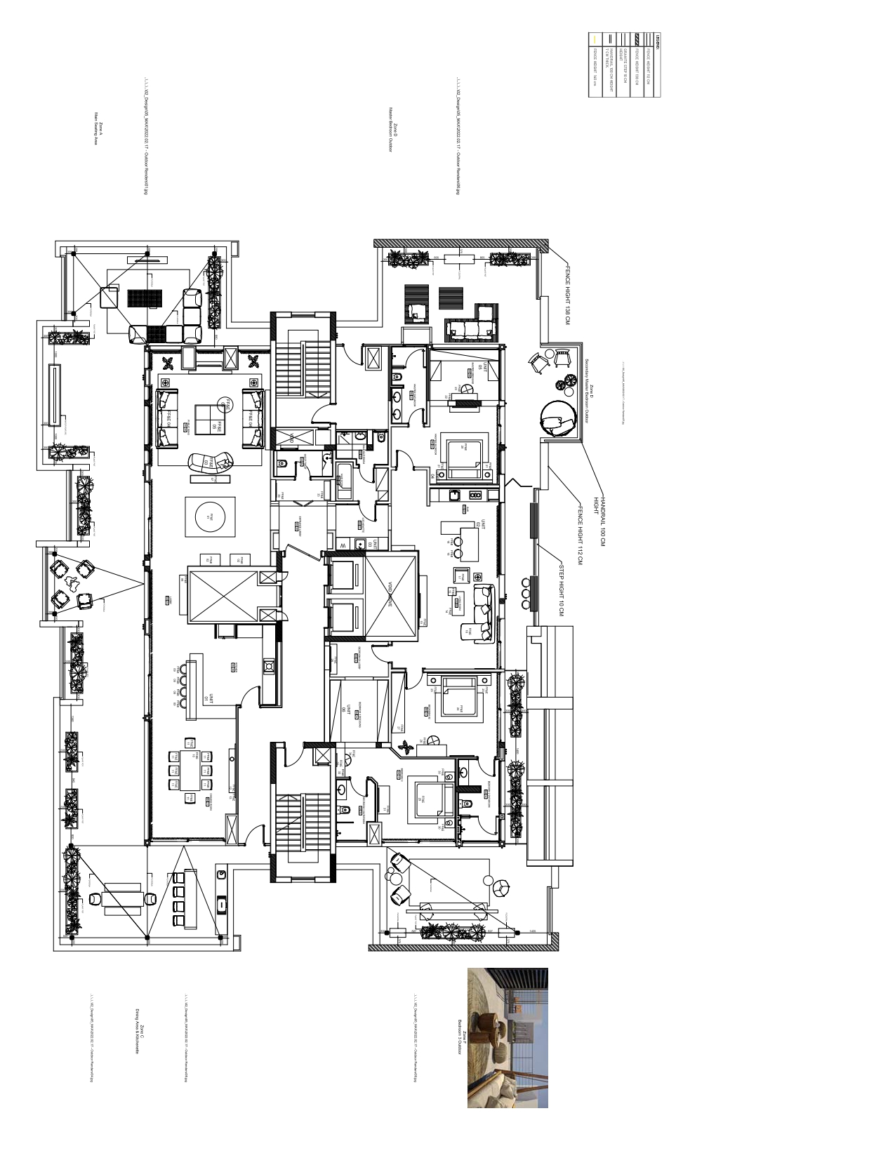 Floor plan for apartment at The Waterway - New Cairo