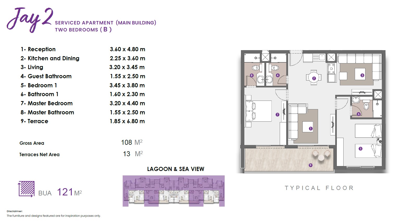 Floor plan for apartment at D.O.S.E