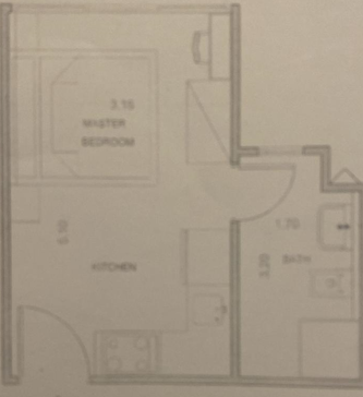 Floor plan for chalet at Zahra Morshedy Group