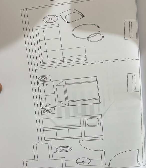 Floor plan for apartment at Fifth Square Al Marasem