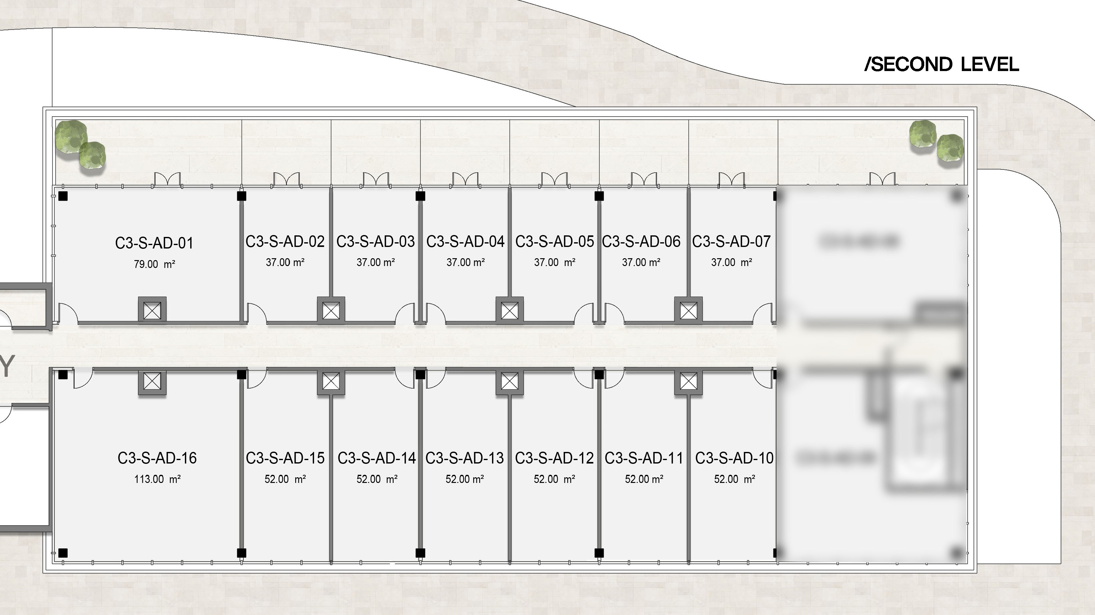 Floor plan for  at Nmq