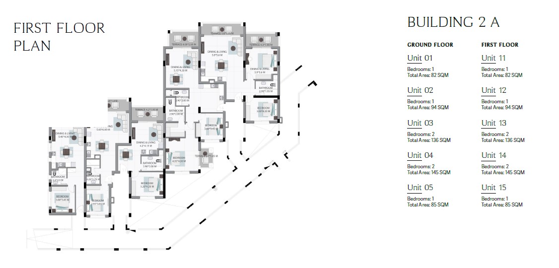Floor plan for apartment at Soma Breeze