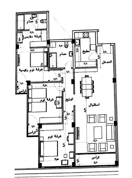 Floor plan for apartment at Boardwalk