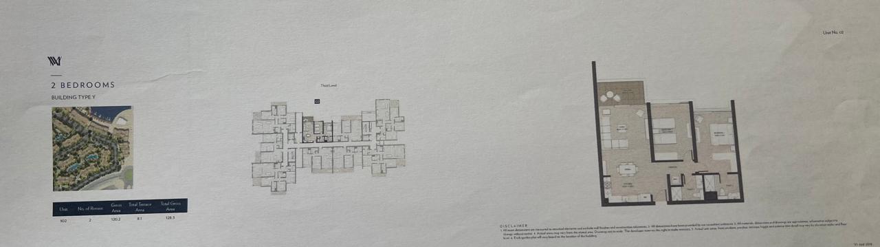 Floor plan for apartment at Marassi