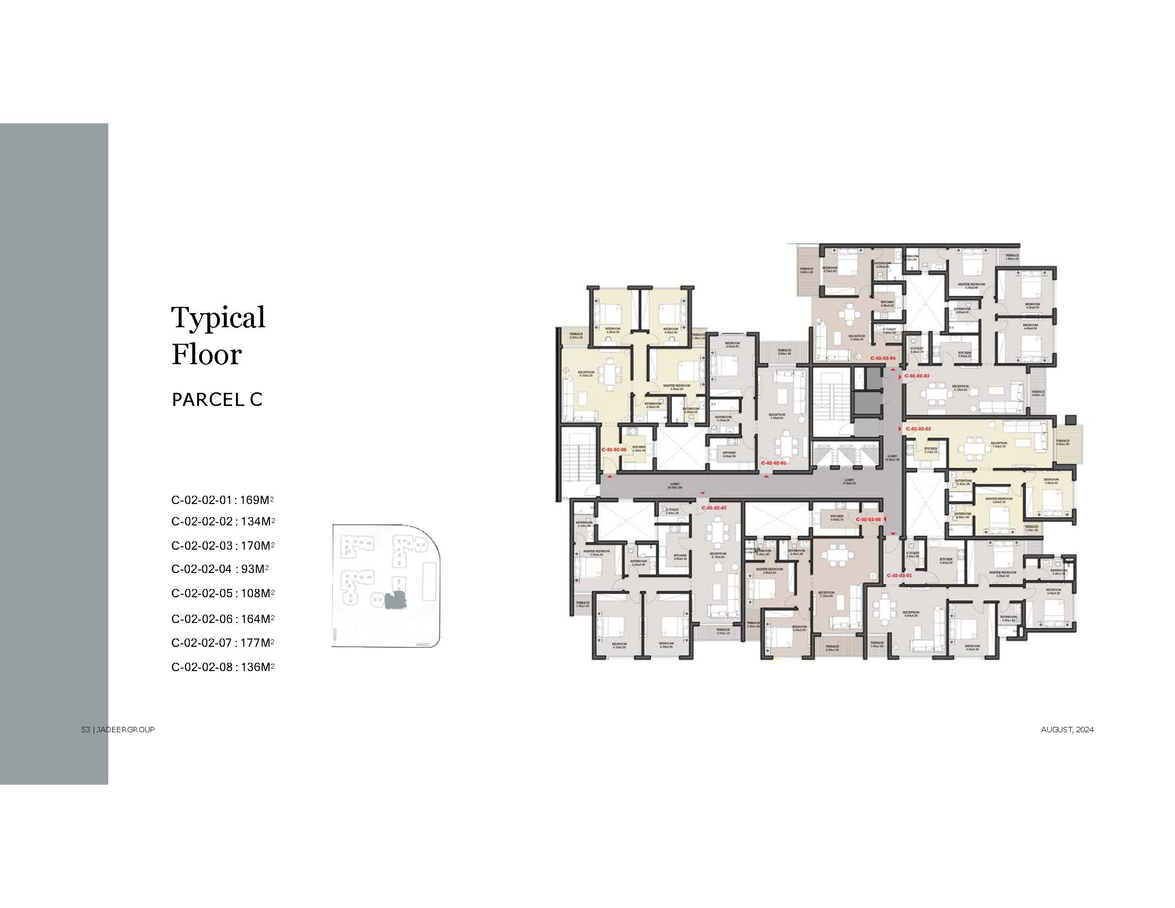 Floor plan for duplex at Garnet