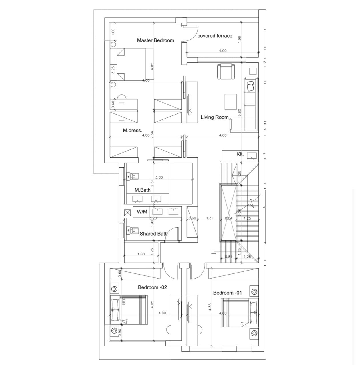Floor plan for  at New Giza