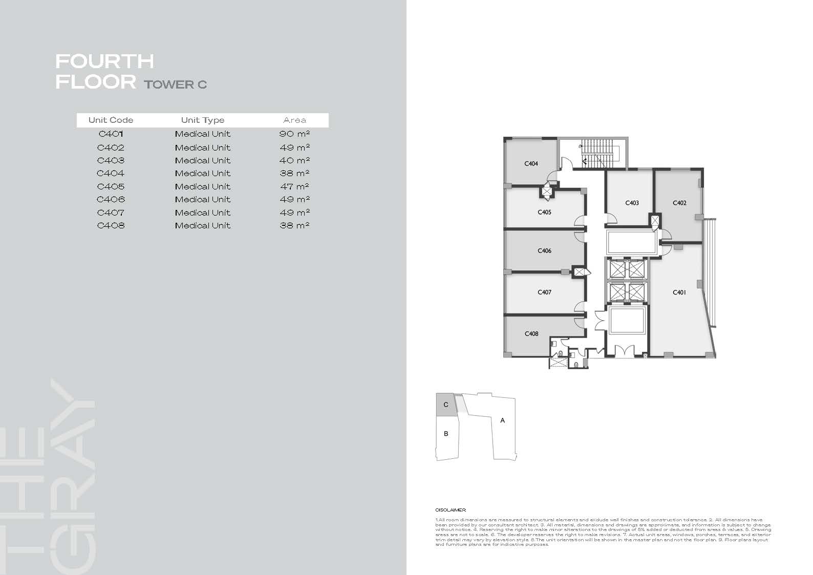 Floor plan for  at The Gray
