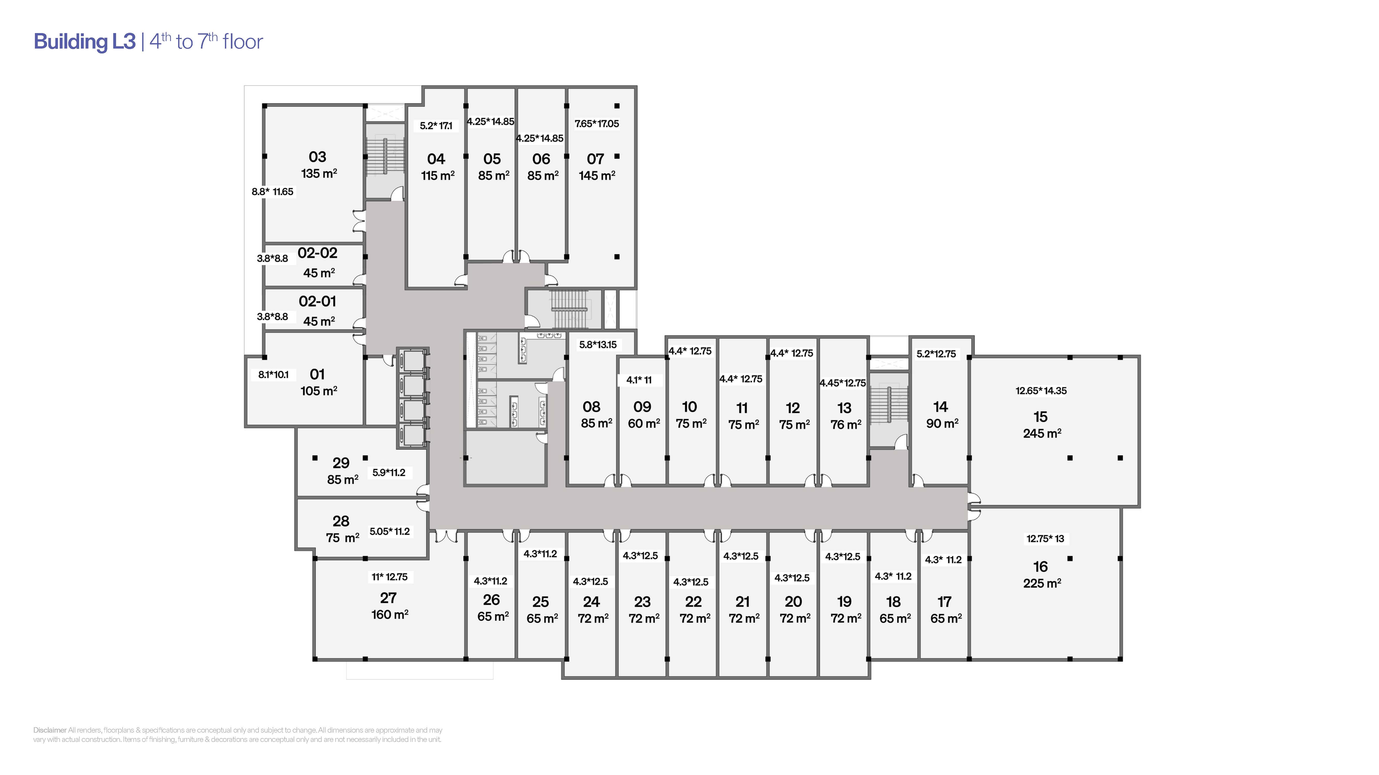 Floor plan for  at Ever
