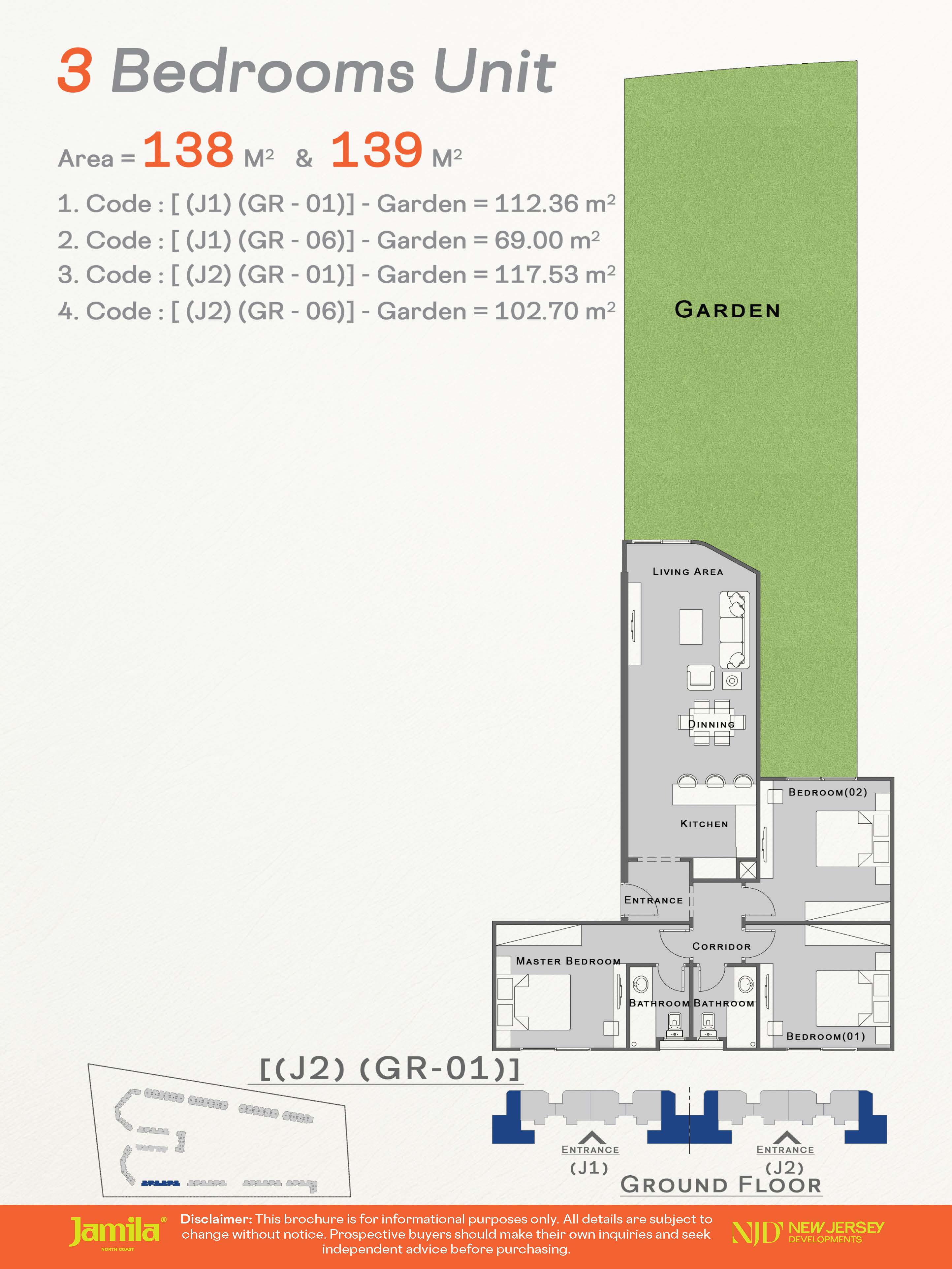 Floor plan for chalet at Jamila