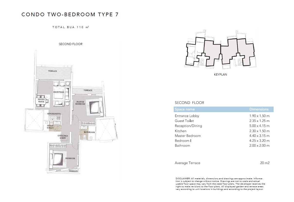 Floor plan for chalet at Jefaira