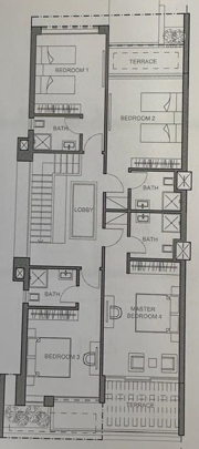 Floor plan for  at Katameya Coast