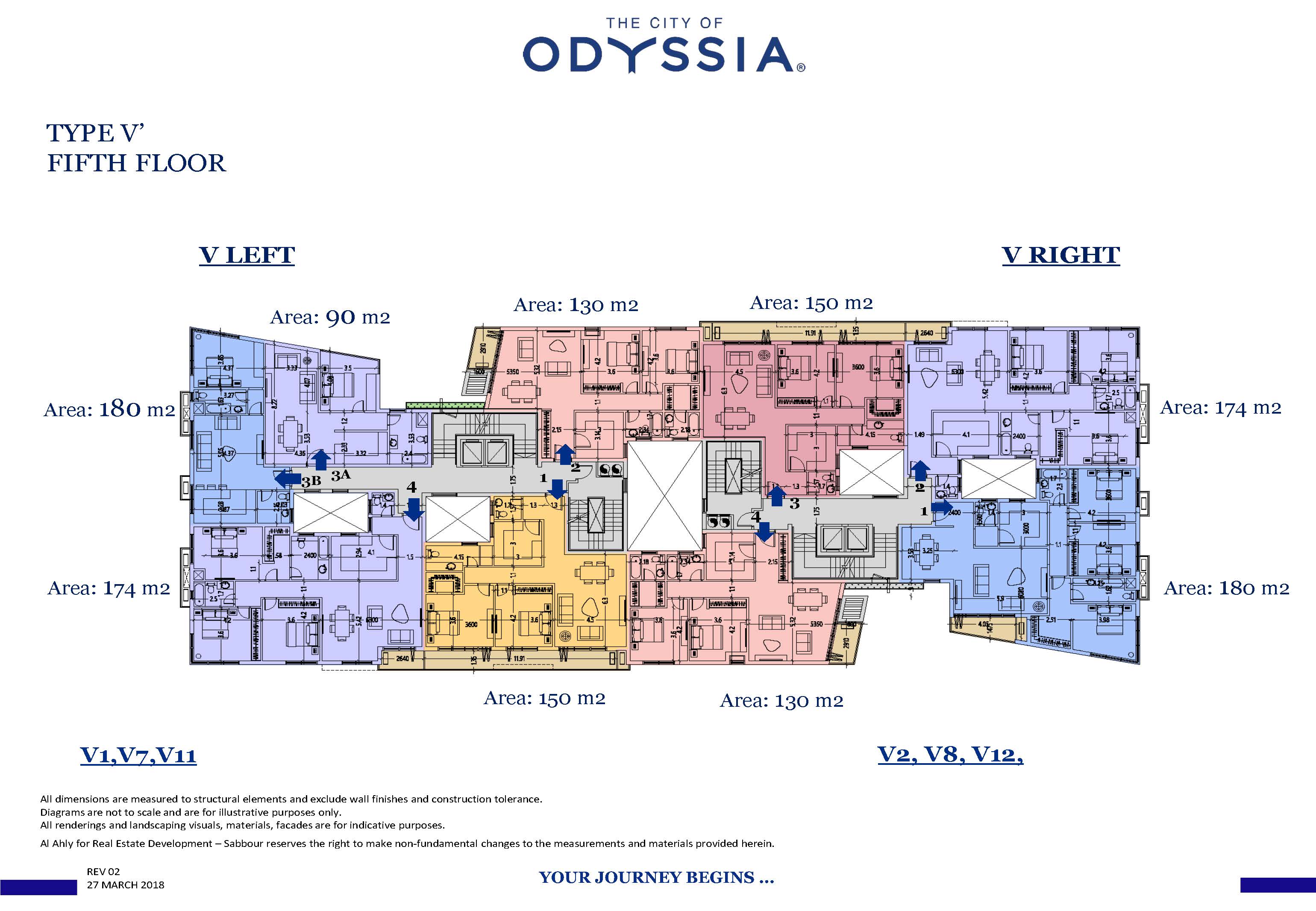 Floor plan for apartment at Alaire