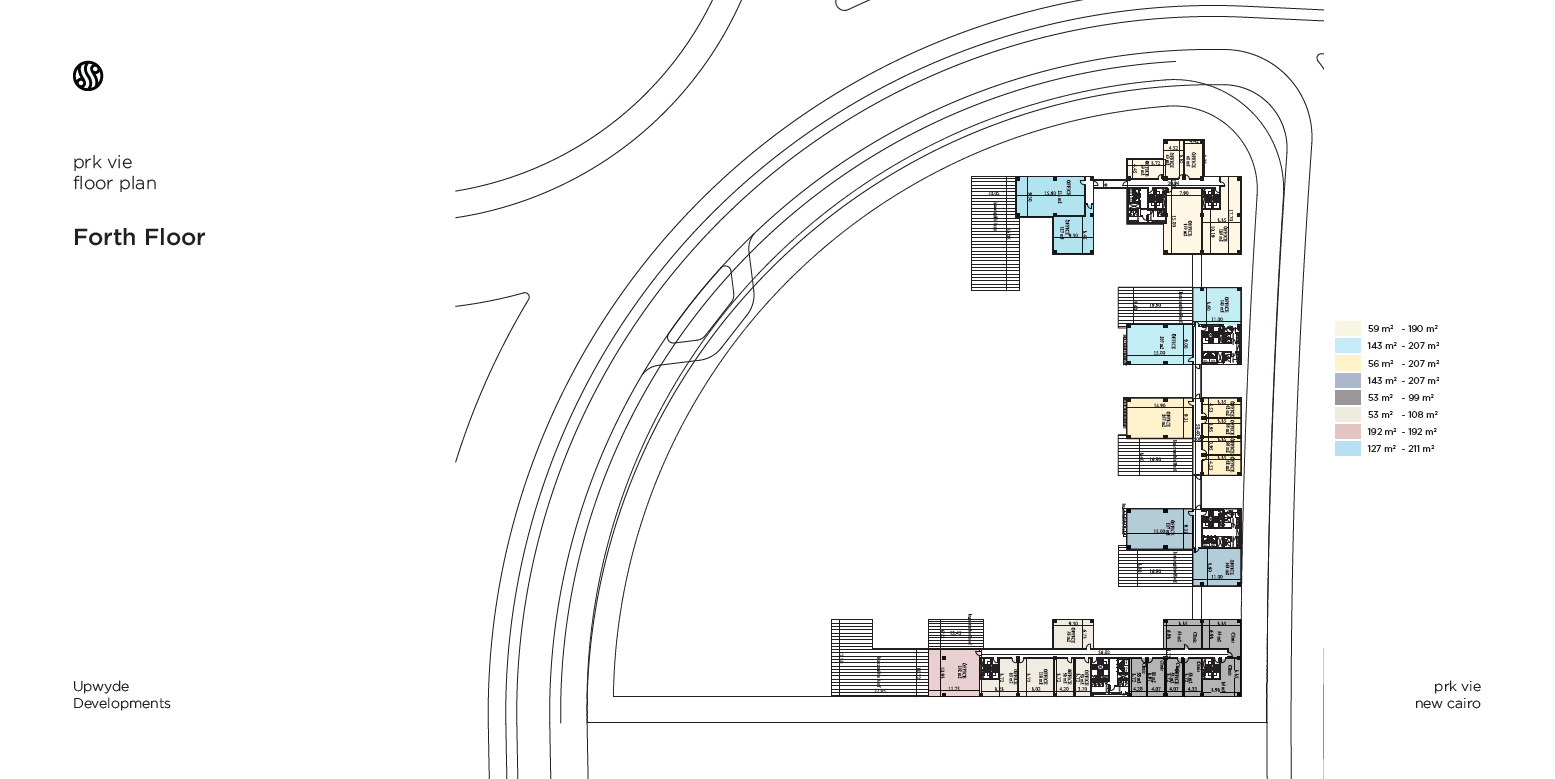 Floor plan for  at Prk Vie