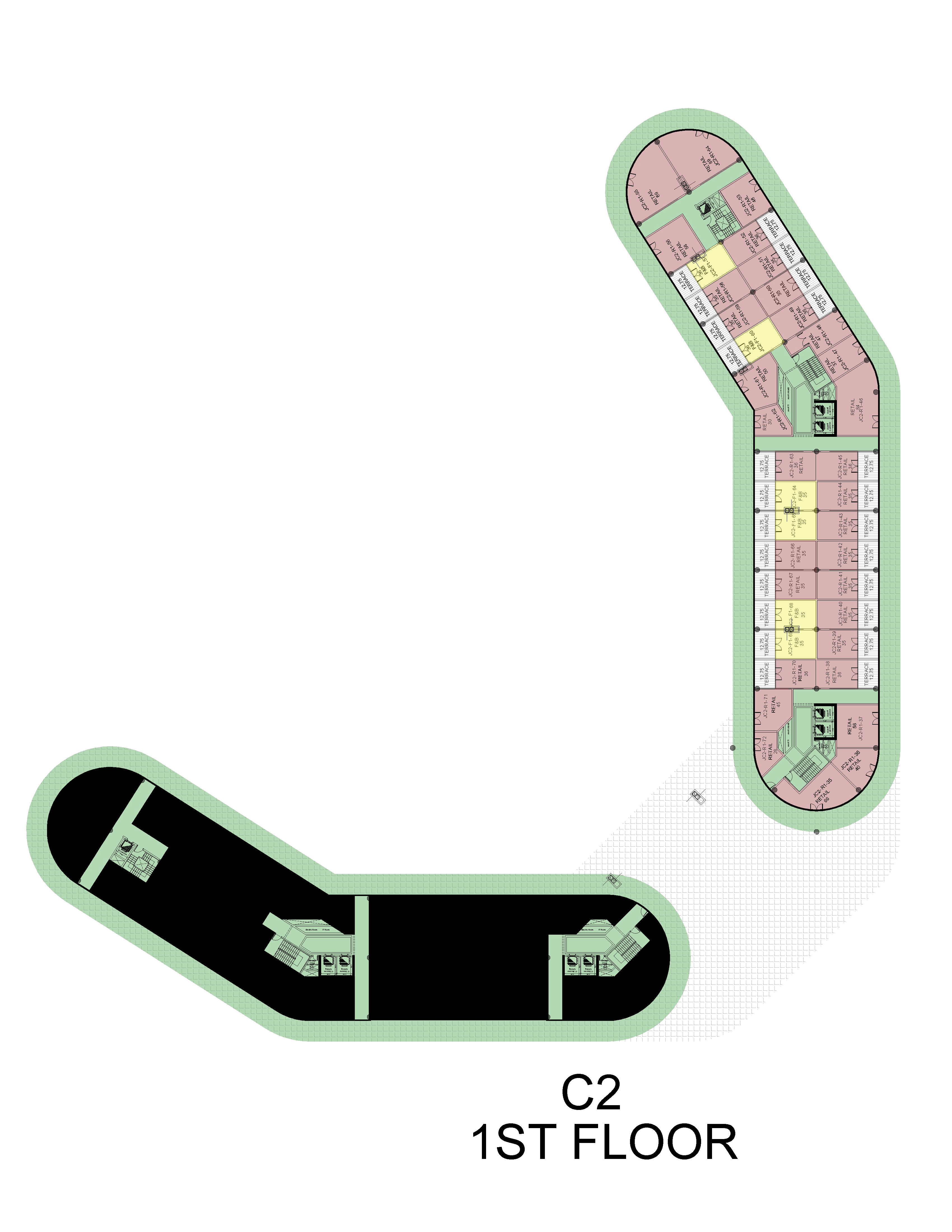 Floor plan for  at Jazebeya
