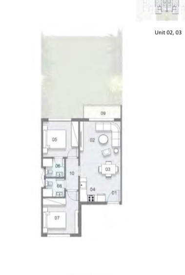 Floor plan for chalet at Lyv Caesar - Ras El Hekma