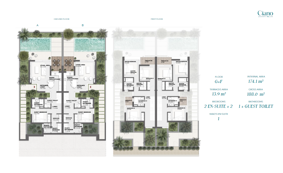 Floor plan for  at Solare